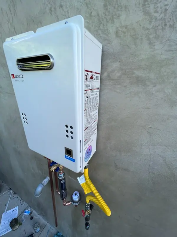 Tankless water heater installation for Wissingertown homes